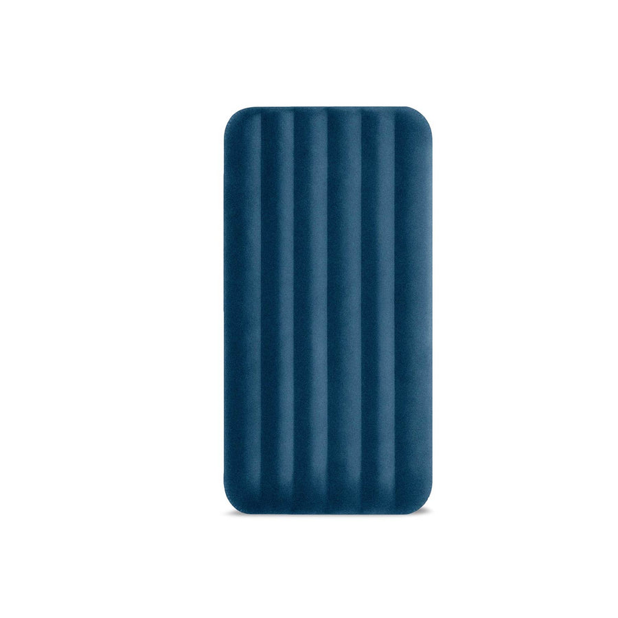 Luftmadras 191 x 99 x 25 cm til 1 person med indbygget genopladelig pumpe og USB-kabel – Intex