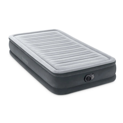 Oppustelig madras med indbygget elektrisk pumpe - 191x99x33 cm, perfekt til gæster og camping