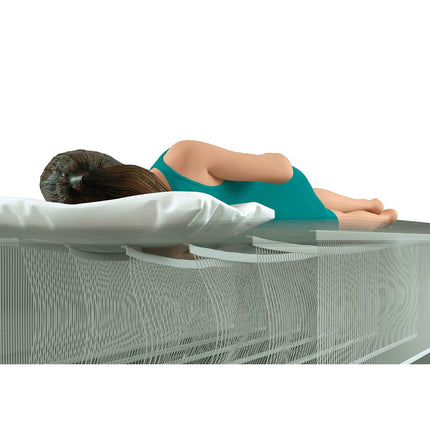 Luftmadras i velour 191 x 99 x 36 cm til 1 person med indbygget USB-pumpe, op til 136 kg – Intex