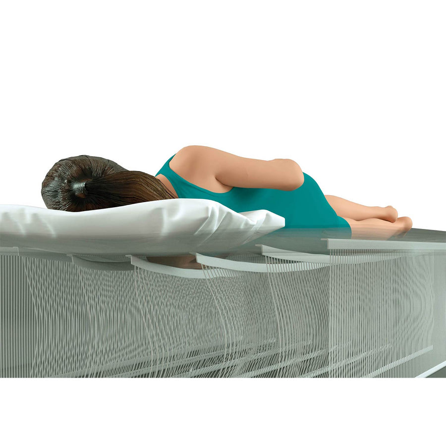 Luftmadras i velour 191 x 99 x 36 cm til 1 person med indbygget USB-pumpe, op til 136 kg – Intex