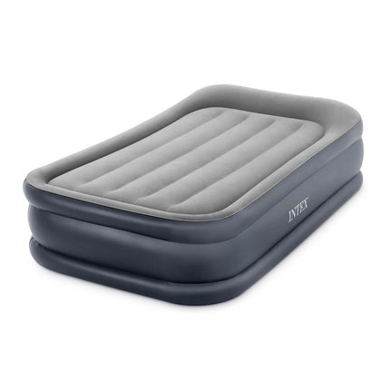 Oppustelig madras med indbygget elektrisk pumpe - 191x99x42 cm, perfekt til gæster og camping