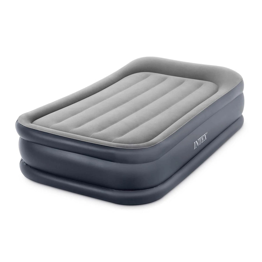 Oppustelig madras med indbygget elektrisk pumpe - 191x99x42 cm, perfekt til gæster og camping
