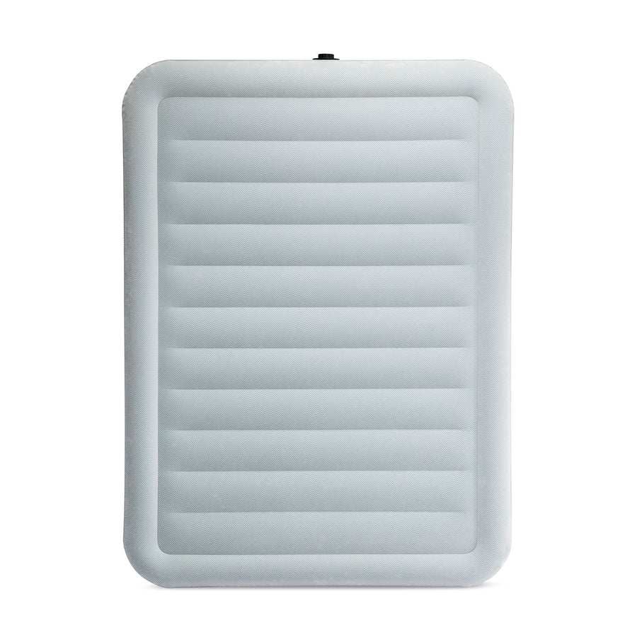 Dobbelt luftmadras 203 x 152 x 46 cm med indbygget elektrisk pumpe – Intex