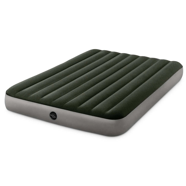 Oppustelig dobbeltmadras 203x152 cm - Komfortabel og holdbar til camping og gæster