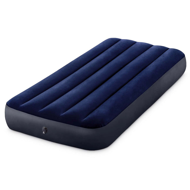 Oppustelig madras til én person - 191 x 76 x 25 cm, komfortabel og holdbar til gæster