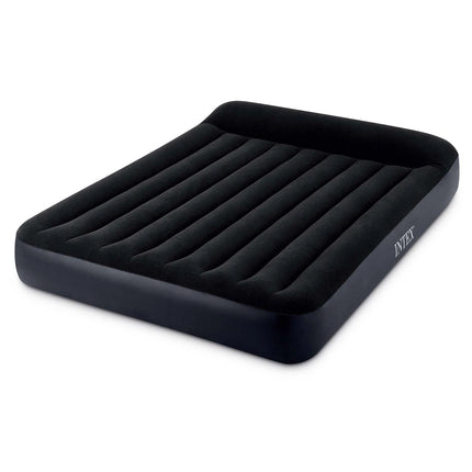 Oppustelig dobbeltmadras 203x152 cm - Komfortabel og holdbar til camping og gæster
