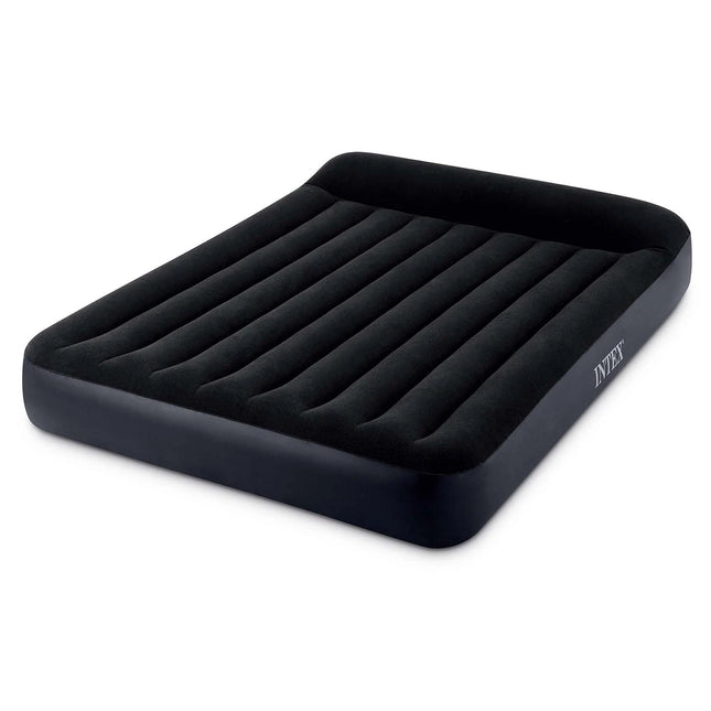 Oppustelig dobbeltmadras 203x152 cm - Komfortabel og holdbar til camping og gæster