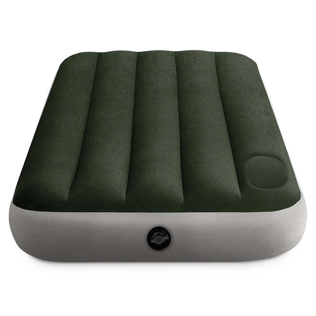 Oppustelig madras med indbygget pumpe - 191x79x25 cm til komfortabel overnatning