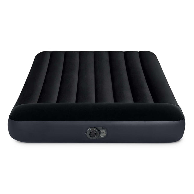 Oppustelig dobbeltmadras med indbygget elektrisk pumpe - 191 x 137 x 25 cm