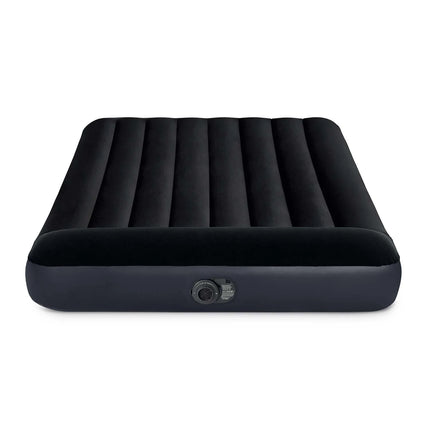 Oppustelig dobbeltmadras med indbygget elektrisk pumpe - 203 x 152 x 25 cm, komfortabel og holdbar til hele familien