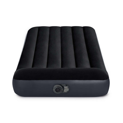 Oppustelig madras med indbygget elektrisk pumpe - 191x99x25 cm, perfekt til gæster