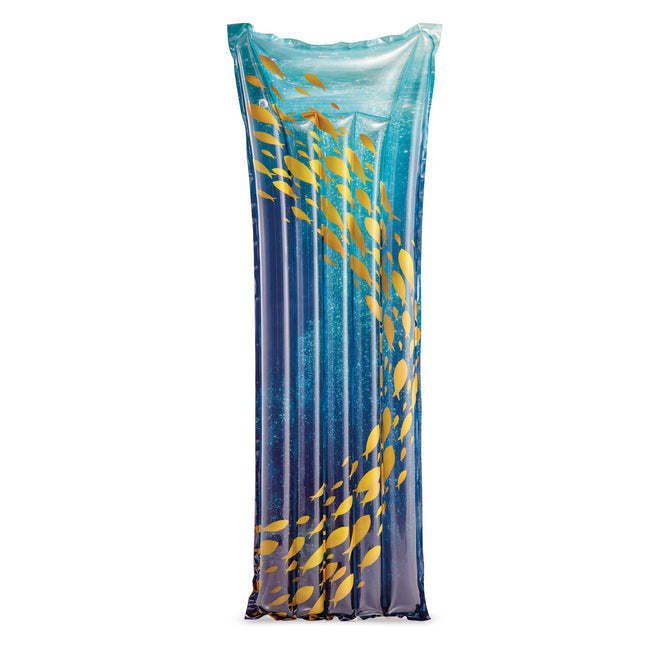 Bademadras til afslapning i vandet - 183 x 69 cm, holdbar og praktisk design