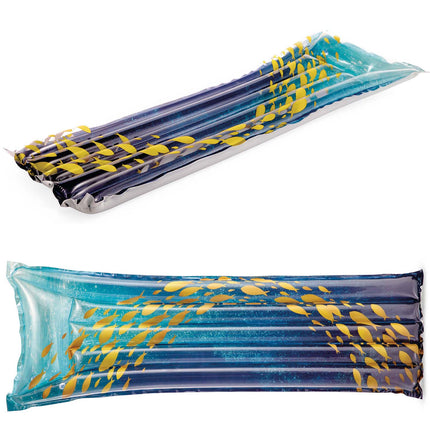 Bademadras til afslapning i vandet - 183 x 69 cm, holdbar og praktisk design