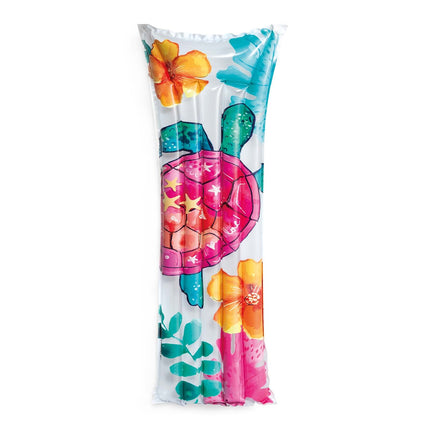 Bademadras til afslapning i vandet - 183 x 69 cm, komfortabel og holdbar PVC madras