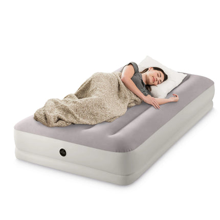 Oppustelig madras med elektrisk pumpe - 191x99x30 cm, ideel til gæsteværelset