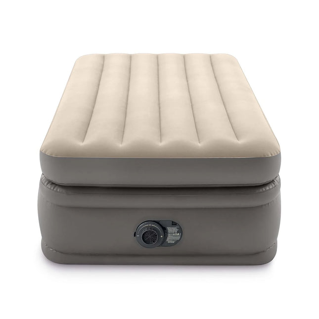 Oppustelig madras med indbygget elektrisk pumpe - 191x99x51 cm, perfekt til gæster og camping