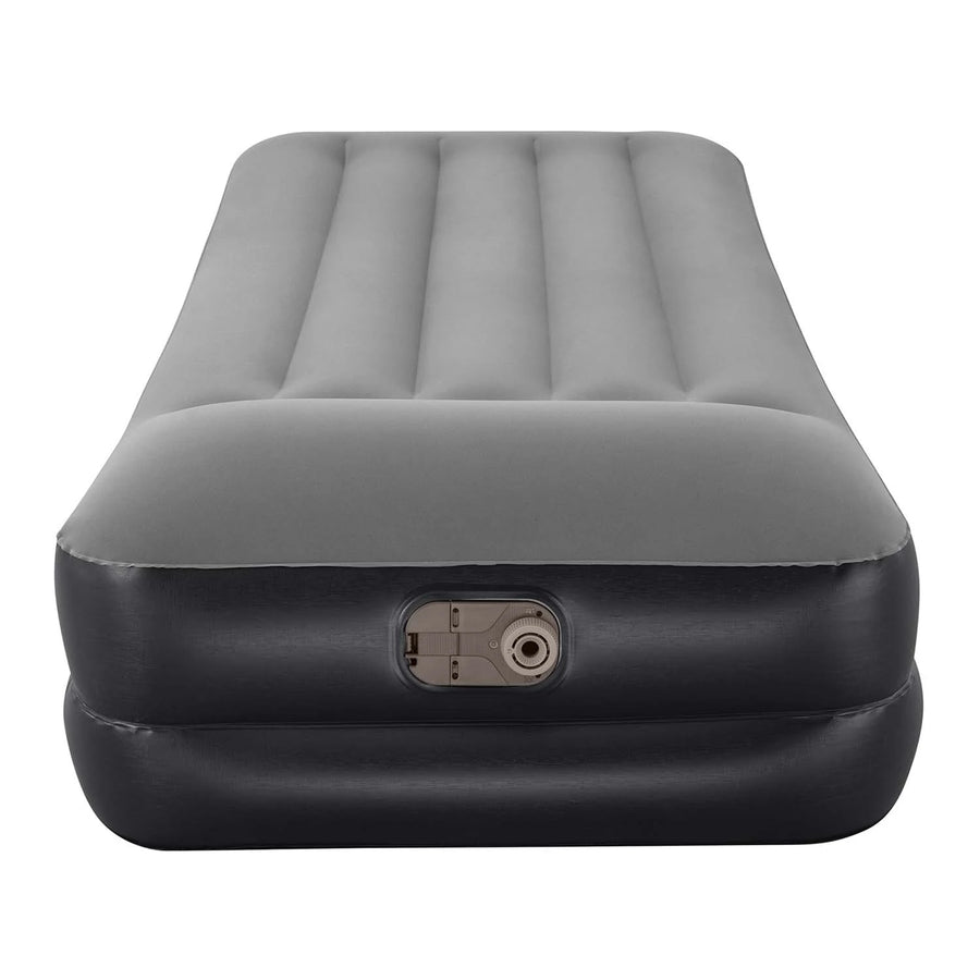 Oppustelig madras med indbygget elektrisk pumpe - 191x97x46 cm, komfortabel og holdbar til gæster