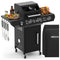 2+1 10kW Varen Black 3.0 Kaminer gasgrill