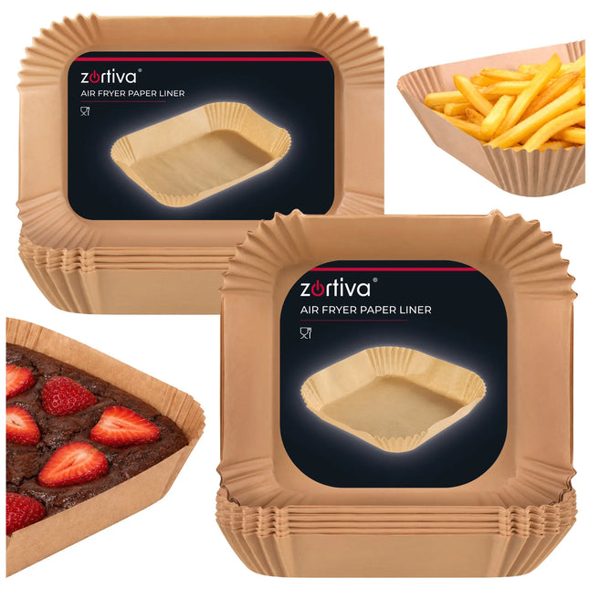 Papirindsats til frituregryde, 100 stk., Zortiva