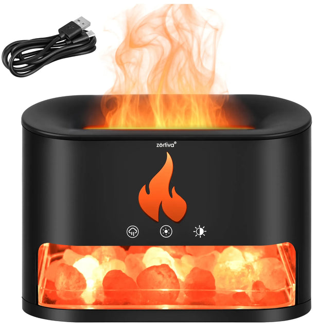 Aromadiffuser 250 ml med flammeeffekt