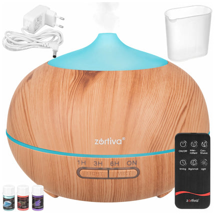 Duftdiffusor – luftfugter 400 ml Zortiva