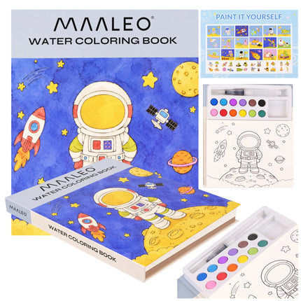 Vandmalebog – astronauten Maaelo