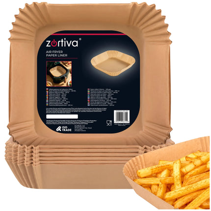 Papirposer til frituregryde, 100 stk. Zortiva