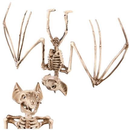 Flagermus-skelet – dekoration, 30 cm, Glimz