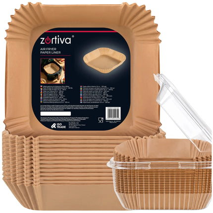 Papirindlæg til frituregryde, 20 cm, 300 stk., Zortiva