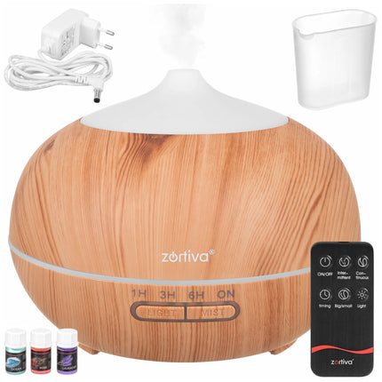 Duftdiffusor – luftfugter 400 ml Zortiva