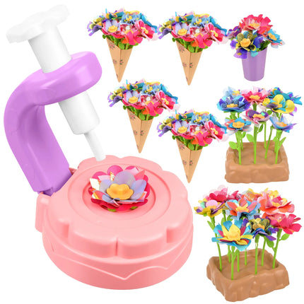 Kreativt sæt til at lave 3D-blomster