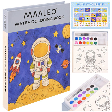 Vandmalebog – astronauten Maaelo