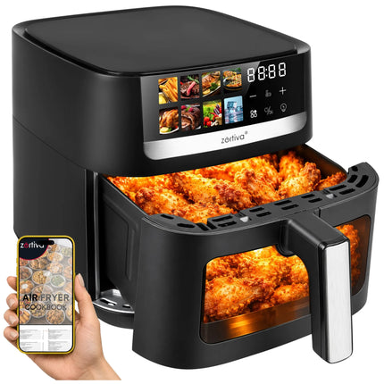 Airfryer 8 liter 1800 W med vindue