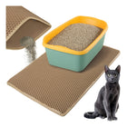 Underlag til kattebakke 75 x 55 cm – beige Purlov
