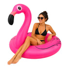 Oppustelig ring – flamingo, 102 cm, Trizand