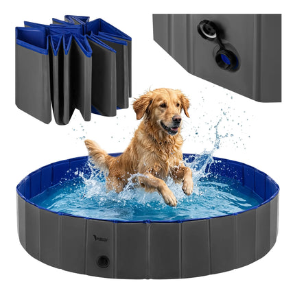 Sammenklappelig hundebassin/hundegård 160x30 Purlov