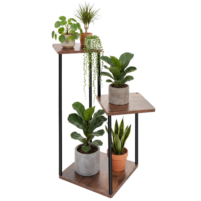 Blomsterstativ 78 cm med 3 hylder