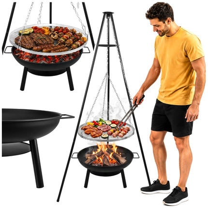 Kaminer trefodet havegrill 167 x 58 cm