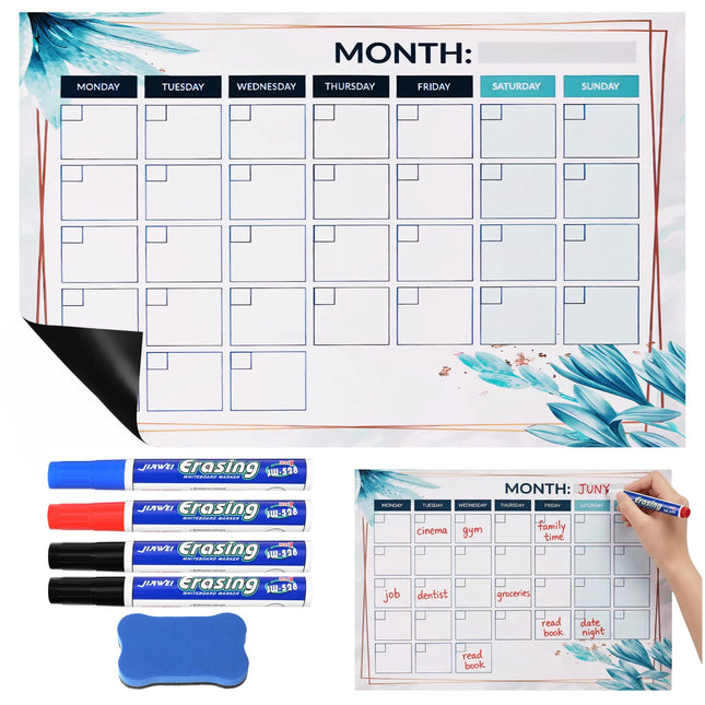 Maaleo-planlægger/kalender med magnet
