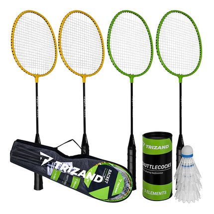 Badmintonsæt i taske – 8 dele. Trizand