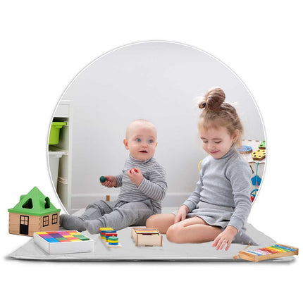 Børnetelt i tipi-design med LED-lampe og puder - perfekt til leg og indretning af børneværelset
