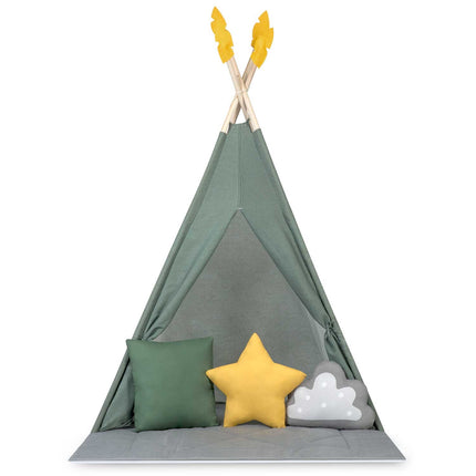 Børnetelt i tipi-design - perfekt til leg og fantasifulde eventyr