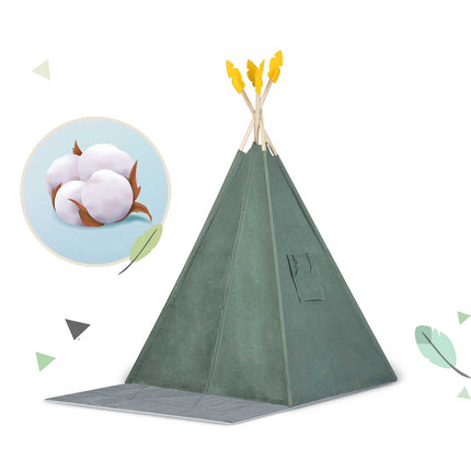 Børnetelt i tipi-design - perfekt til leg og fantasifulde eventyr