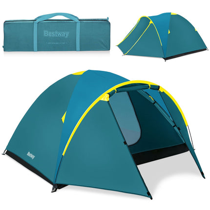 Camping Telt til 4 Personer - Vandtæt og Letvægts Design med Myggenet