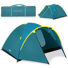 Camping Telt til 4 Personer - Vandtæt og Letvægts Design med Myggenet