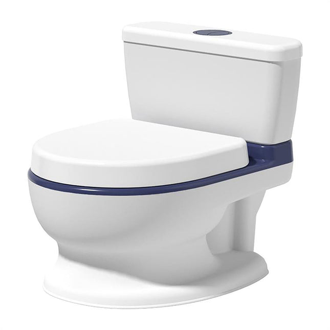 Interaktiv børnepotte med melodier og opbevaringsrum - komfortabel og skridsikker design til toilettræning