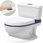 Interaktiv børnepotte med melodier og opbevaringsrum - komfortabel og skridsikker design til toilettræning