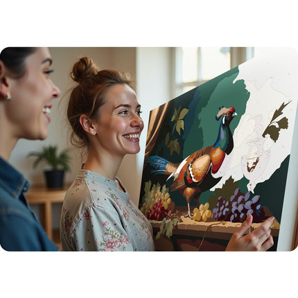 Mal efter nummer sæt 40x50 cm - Kreativ malerioplevelse for hele familien