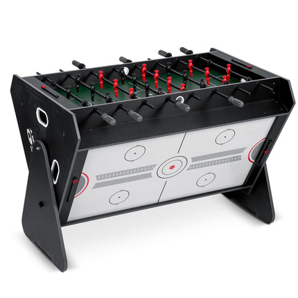 Spillebord 3-i-1 med Billard, Airhockey og Bordfodbold - Perfekt til Familieunderholdning