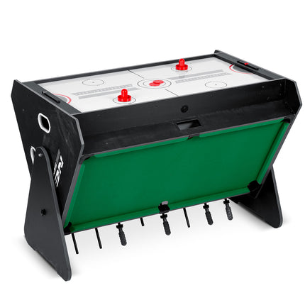 Spillebord 3-i-1 med Billard, Airhockey og Bordfodbold - Perfekt til Familieunderholdning